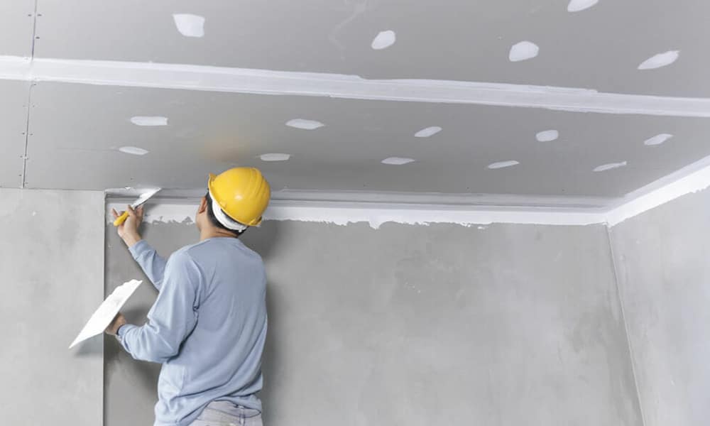 Çamdibi alçı sıva uygulaması